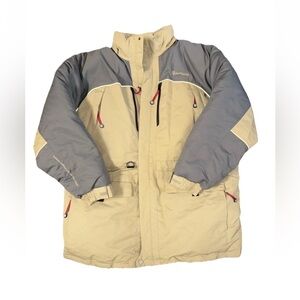 Joe Whistler URBAN EXPEDITION 700 USA TEAM Men's Beige Grey Waterproof Jacket XL